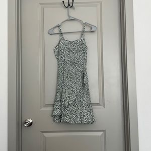 Altard State Green wrap dress